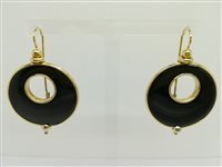 Orecchini Michieletto Gioielli Donna in Oro giallo Onice MICGIO10002698 - MICGIO10002698